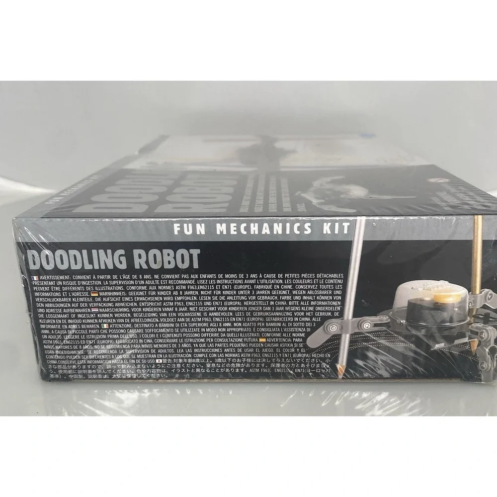 4M Doodling Robot Fun Mechanics Kit Build Art Create